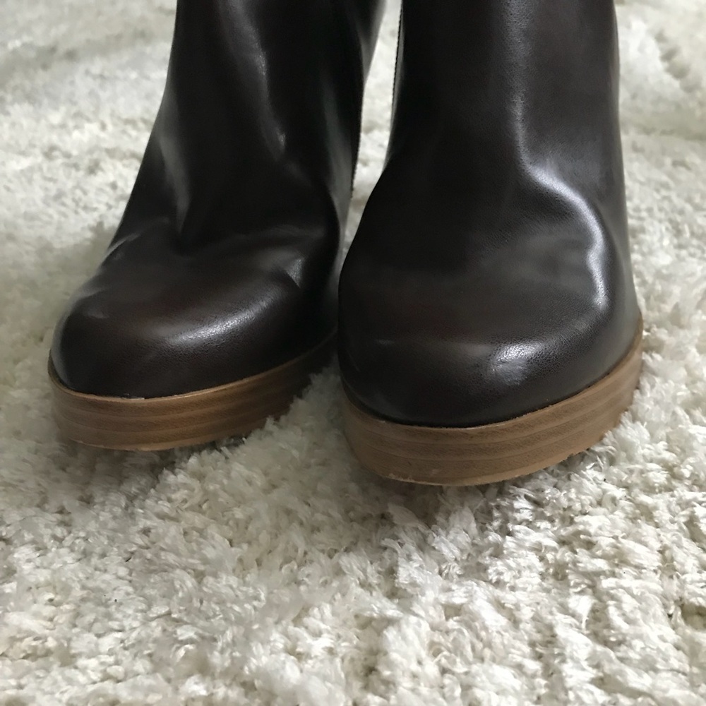 HPQupid High Heel Zipper Platform Ankle Boots - Picture 4 of 6